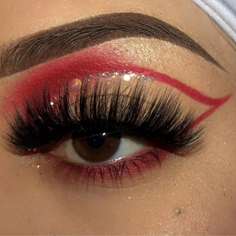 fire work false lashes